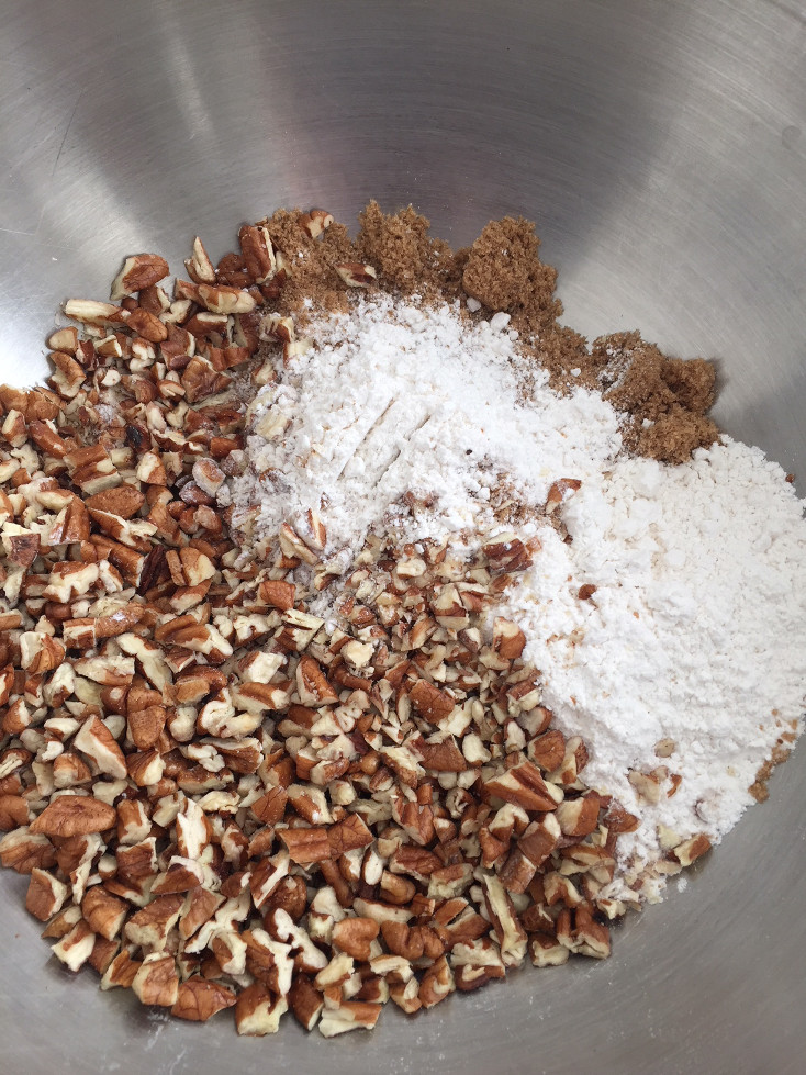 Chopped pecans brown sugar flour Pecan Honey Maple Muffins Baking Those Someday Goals